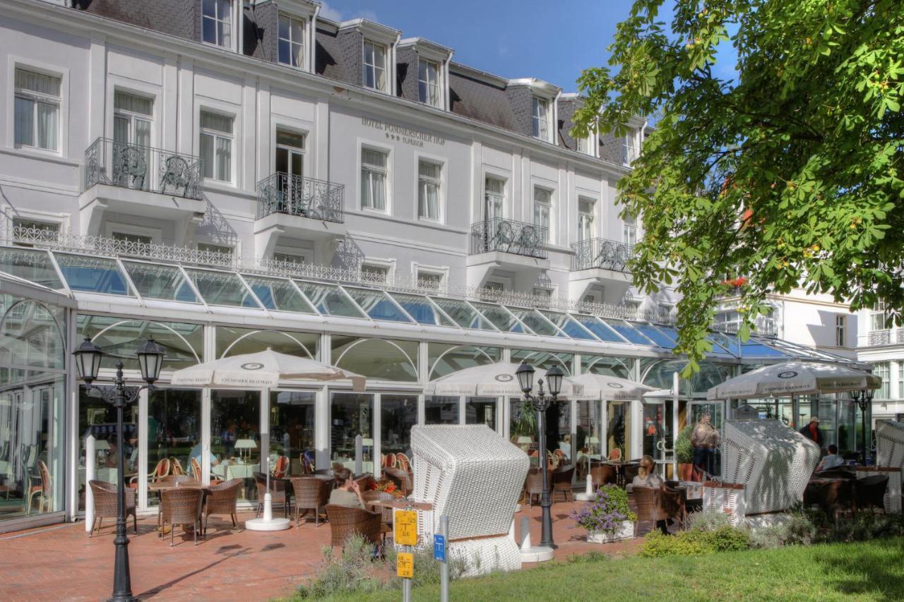 SEETELHOTEL Pommerscher Hof Ostseebad Heringsdorf Exterior foto